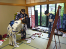 彩匠恒例　ゆかた無料講習会