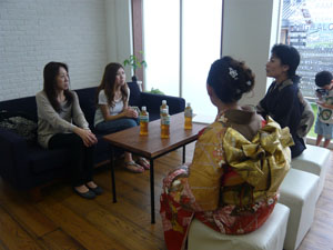 振袖　立ち居振る舞い講習会　開催